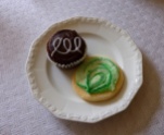 Gluten free vegan ' Hostess' cupcake and sugar cookie